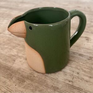 Bird Ceramic Handmade Milk Jug WITHOUT matching sugar bowl